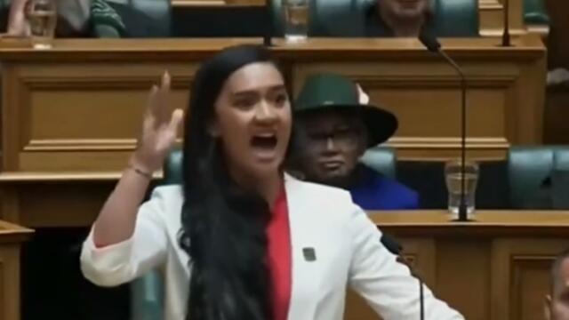 Diputada neozelandesa terminó una intervención realizando un haka maorí y se hizo viral