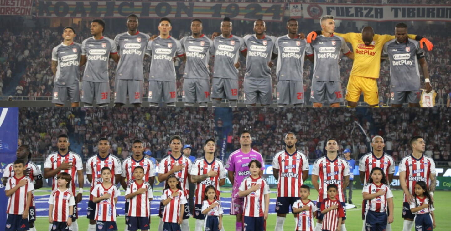 Santa Fe y Junior definen al nuevo campeón de la Superliga. 
