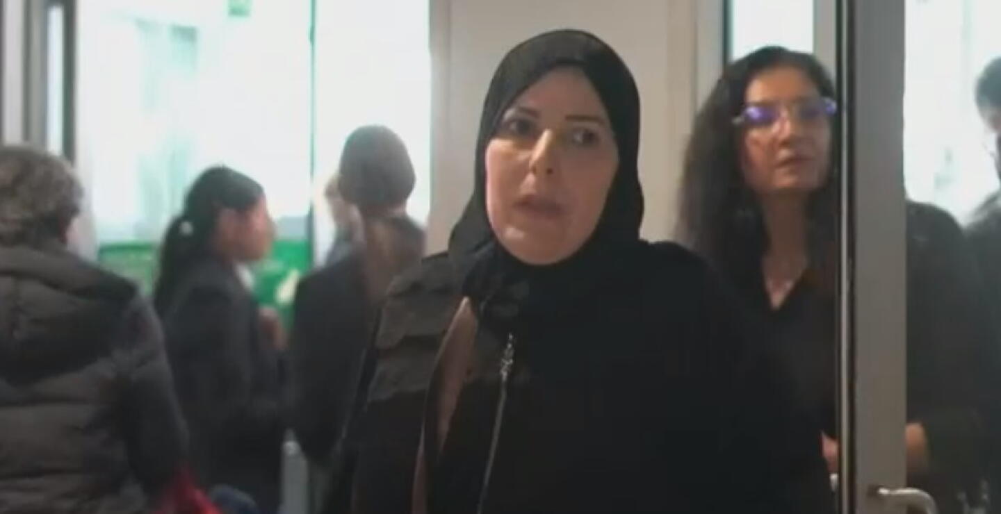 Ciudadana palestina nacionalizada colombiana llegó al país junto a su familia