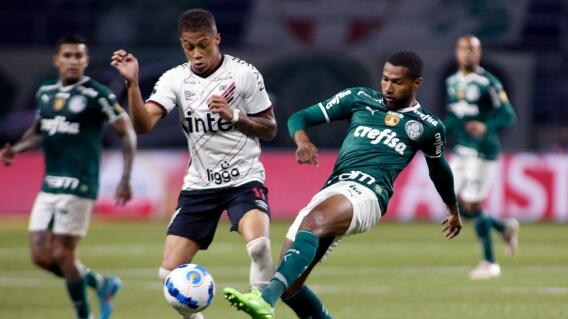 Palmeiras vs Athlético Paranaense terminó en un empate 2-2 Palmeiras vs Athlético Paranaense terminó en un empate 2-2