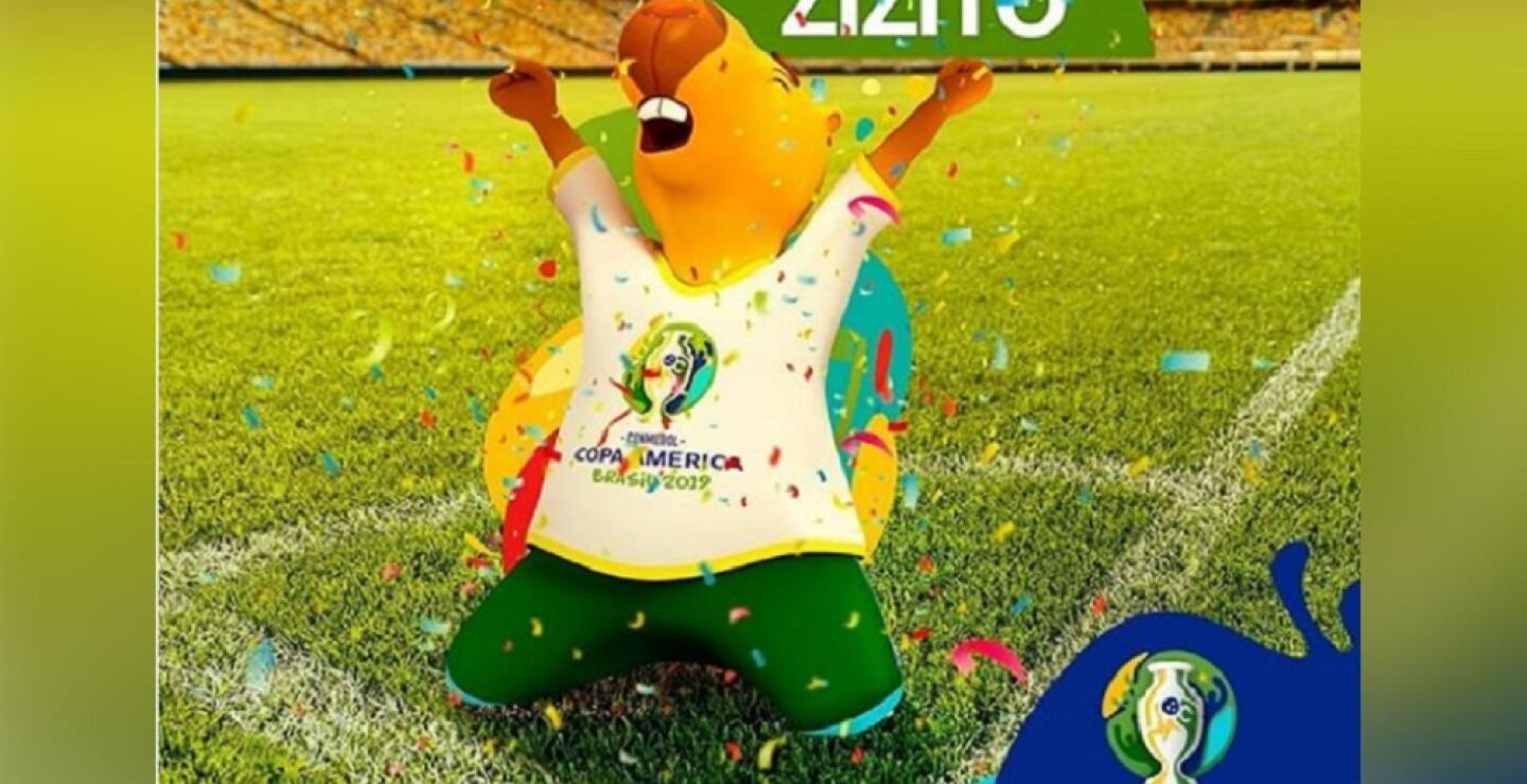 331997_BLU Radio // Zizito, mascota de Copa América 2019 // Foto: Instagram - Copa América