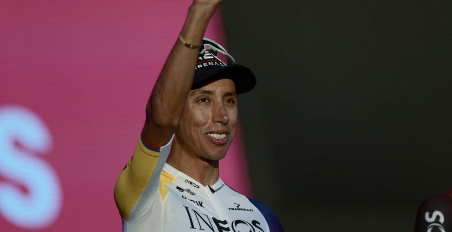 Egan Bernal, ciclista colombiano.
