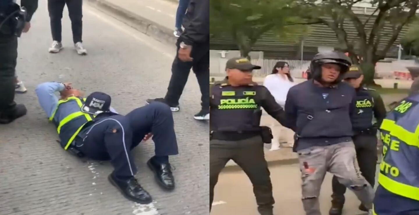 Agente de tránsito de Cali fue arrollado por motociclista: "El responsable fue capturado"