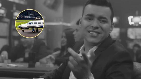 Yeison Jiménez y su avión 