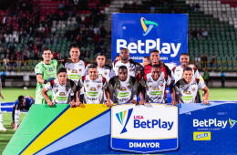 La formación titular del Cúcuta Deportivo en un partido por la Liga BetPlay II-2026.