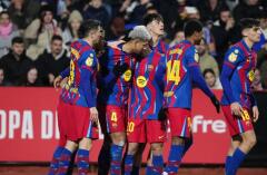 Barcelona avanzó a semifinales de la Copa del Rey.