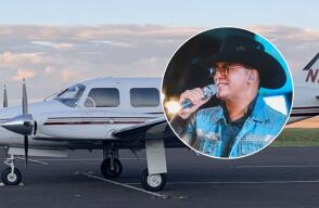 Avioneta en la que iba Yeison Jiménez