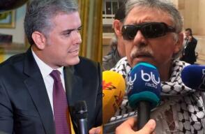 336059_BLU Radio // Ivan Duque - Santrich // Foto: AFP