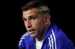 Emiliano 'Dibu' Martínez, arquero de la Selección Argentina.