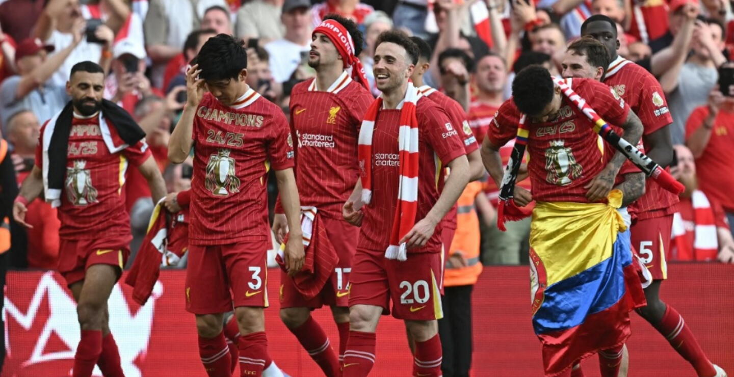 Liverpool se coronó campeón de la Premier League.