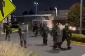 Protestas en Embajada de EEUU