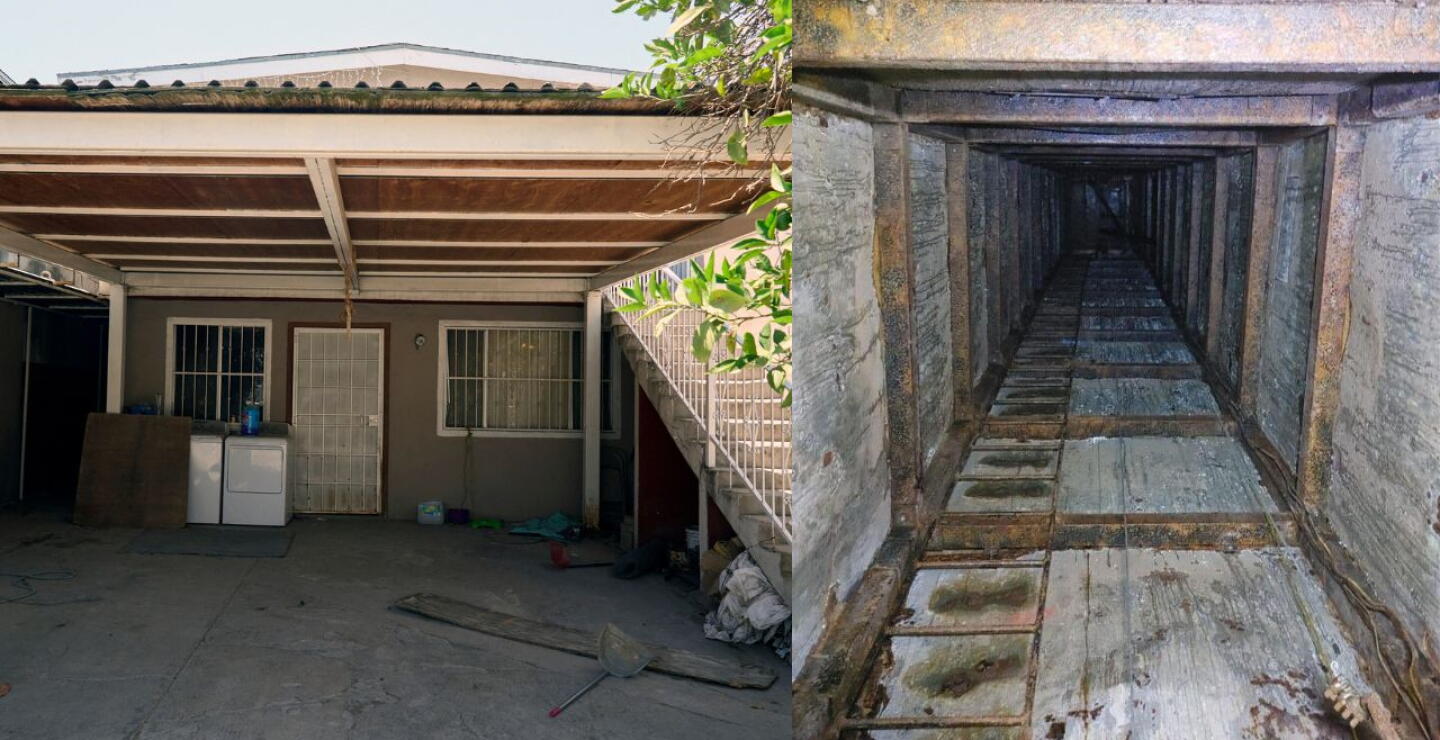Descubren 'narcotúnel' de casi un kilómetro que conectaba Tijuana, México, con San Diego, en EE. UU.