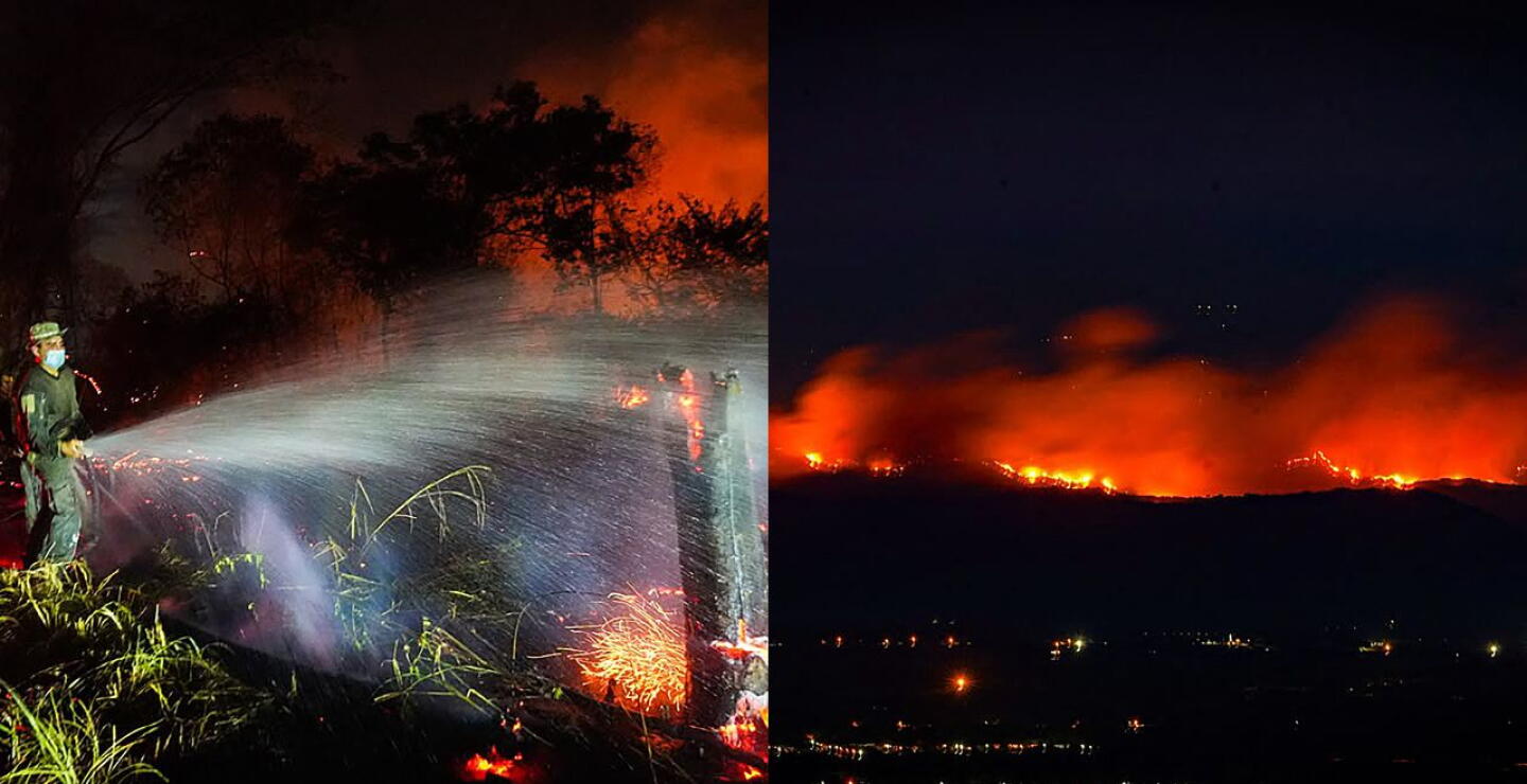 Incendios forestales arrasan más de 27.000 hectáreas en Tolima y causan emergencia en Nariño