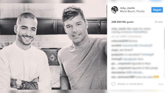2508_La Kalle. Maluma habla sobre supuesto video íntimo con Ricky Martin/ Foto: Tomada de Instagram @ricky_martin 2508_La Kalle. Maluma habla sobre supuesto video íntimo con Ricky Martin/ Foto: Tomada de Instagram @ricky_martin