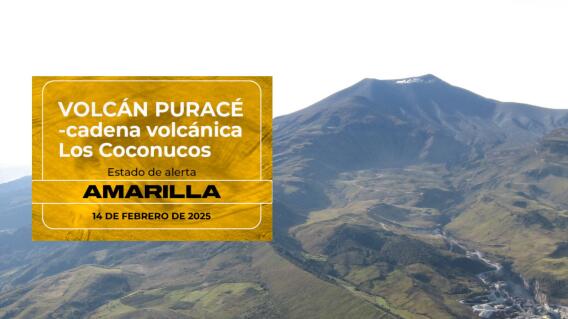 Aumentó la actividad sísmica del volcán Puracé: autoridades emitieron alerta amarilla Aumentó la actividad sísmica del volcán Puracé: autoridades emitieron alerta amarilla