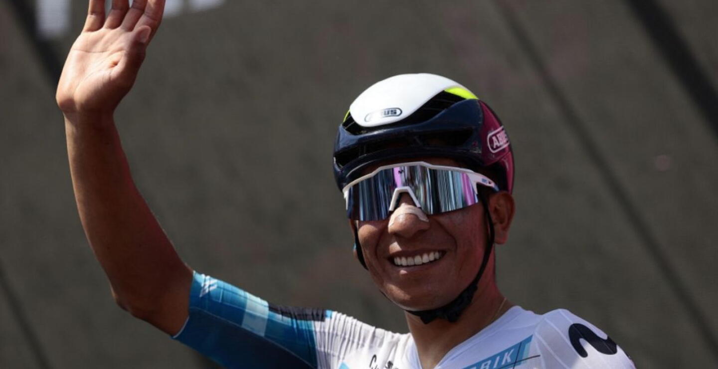 Nairo Quintana, ciclista colombiano.