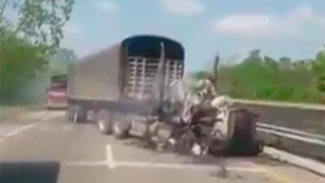 Seis policías resultaron heridos por trampa con explosivos en Cesar