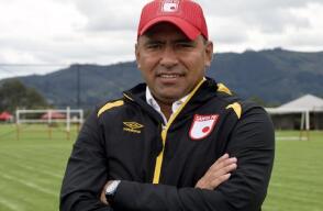 340830_BLU Radio. Hárold Rivera, técnico de Santa Fe / Foto: Independiente Santa Fe