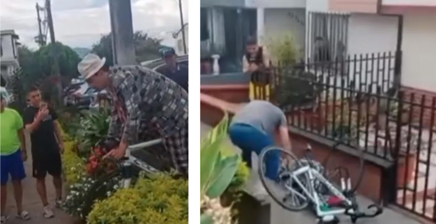 Suso el Paspi sufrió aparatosa caída mientras montaba bicicleta: "Me aporrié, pero caí con estilo"