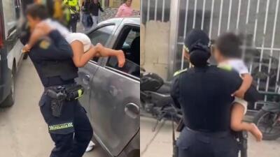 Abandonado 7 horas: rescatan a niño de 2 años de un carro en la localidad de Los Mártires, en Bogotá