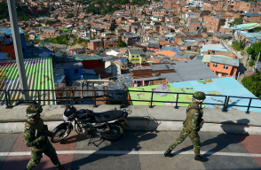 276356_Comuna 13 de Medellín / Foto: AFP