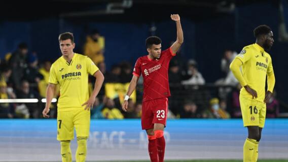 Liverpool vs Villarreal - Luis Díaz Liverpool vs Villarreal - Luis Díaz