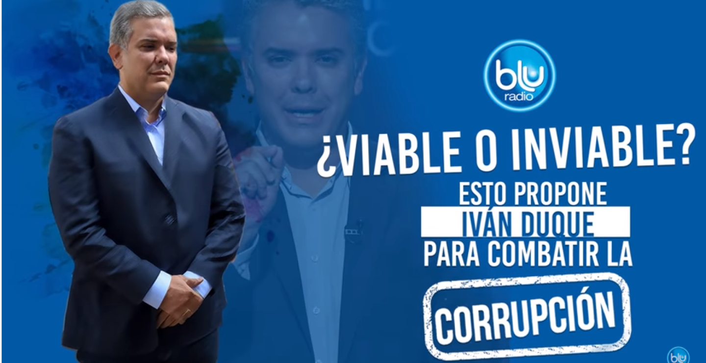 306846_BLU Radio. Iván Duque / Foto: BLU Radio