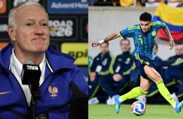 Didier Deschamps, DT de Francia, habló de Luis Díaz y el poder ofensivo de la Selección Colombia.