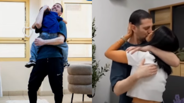 Así fue el emotivo reencuentro de los rehenes liberados por Hamás con sus familias
Así fue el emotivo reencuentro de los rehenes liberados por Hamás con sus familias