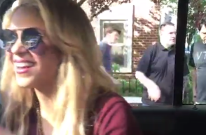 284389_BLU Radio. Shakira minutos antes de su presentación sorpresa en New York - Foto: Captura de pantalla twitter Shakira