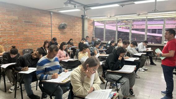 Estudiantes que presentaron la prueba Saber Pro del Icfes