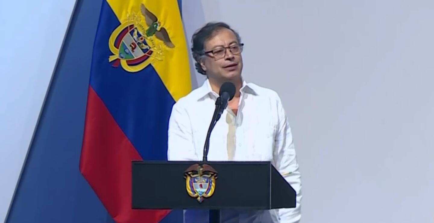 Colombia será inhabitable en el 2070 si no se actúa contra el cambio climático, según Petro