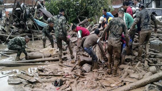 2661_La Kalle Tragedia en Mocoa por deslizamiento de ríos - Foto - AFP 2661_La Kalle Tragedia en Mocoa por deslizamiento de ríos - Foto - AFP