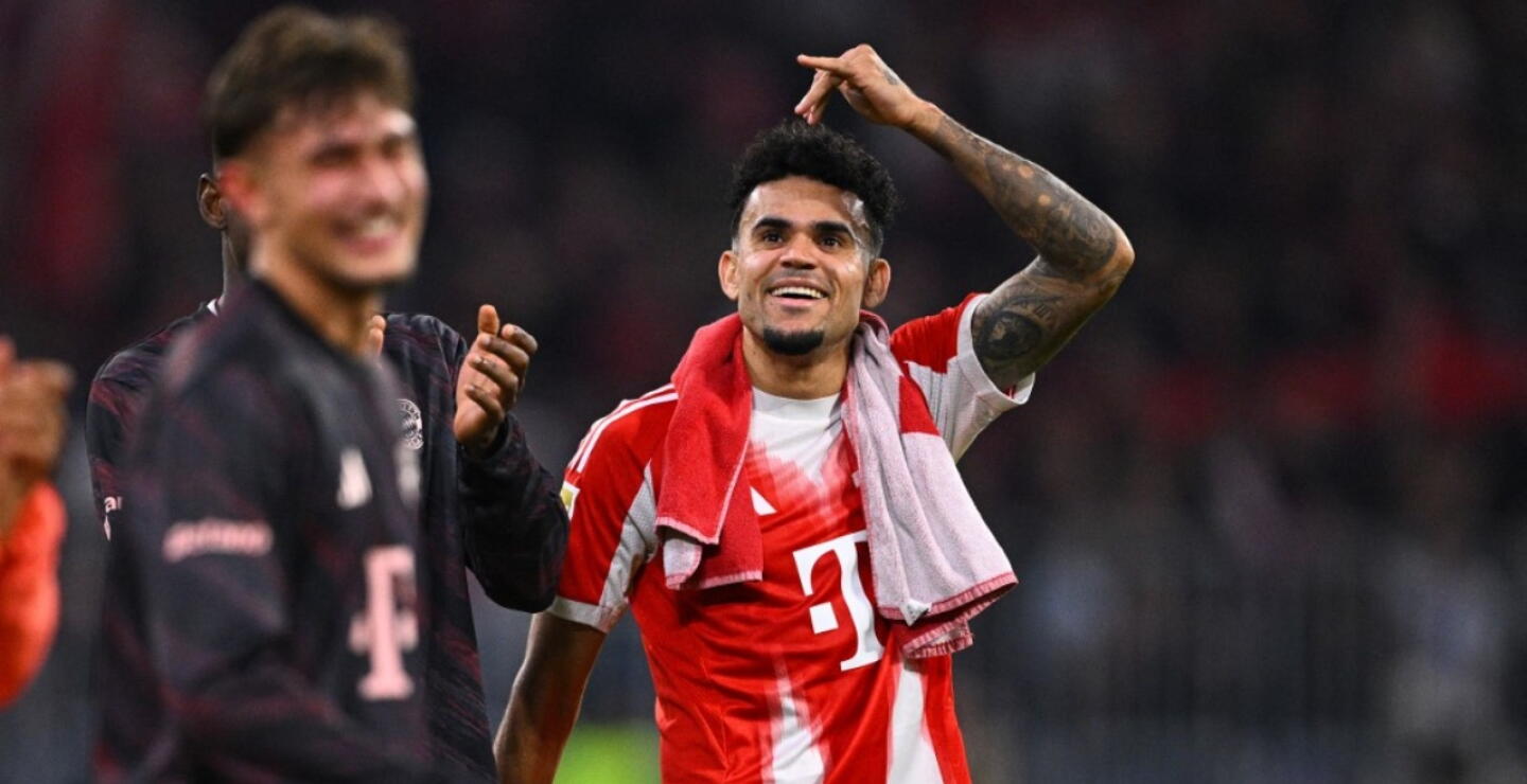 Luis Díaz tras la victoria del Bayern Múnich frente al Leverkusen por la Liga de España. 