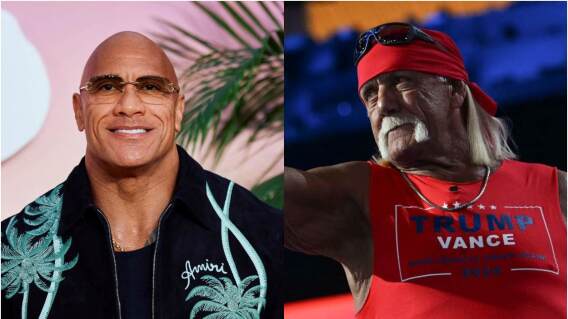 La Roca y Hulk Hogan La Roca y Hulk Hogan