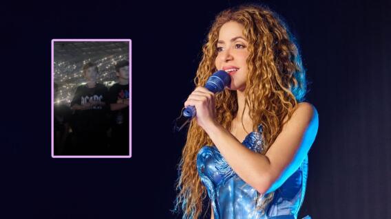 Sasha conmovió al público cantando 'Acróstico' en el concierto de Shakira en Barranquilla Sasha conmovió al público cantando 'Acróstico' en el concierto de Shakira en Barranquilla