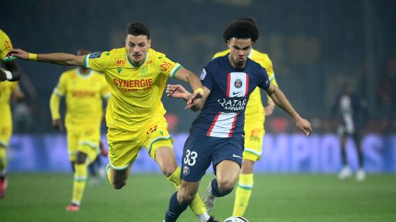 PSG recibió al Nantes en la Ligue 1 de Francia. PSG recibió al Nantes en la Ligue 1 de Francia.