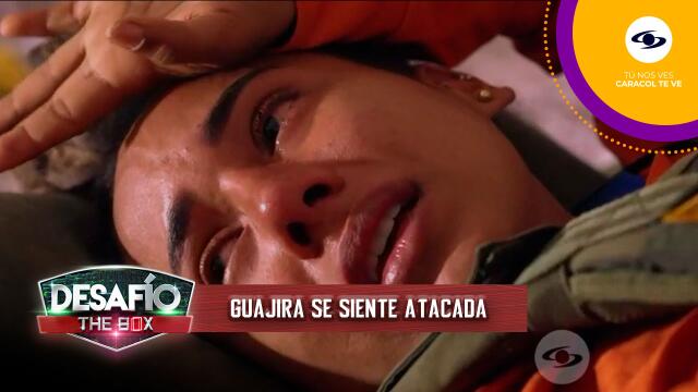 Guajira expresa sus temores tras ser sentenciada en el Desafío The Box.