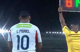 Luis Fernando Muriel hizo su debut con Junior de Barranquilla.