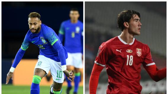 Brasil y Serbia. Brasil y Serbia.