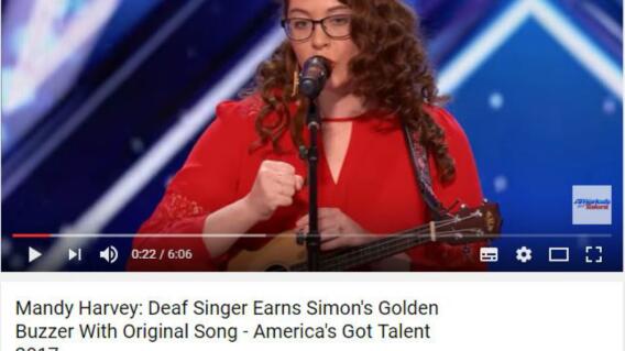 285758_BLU Radio, Mandy Harvey, la cantante sorda / foto: captura youtube America's Got Talent