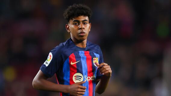 Lamine Yamal, debutante más joven en la historia del Barcelona Lamine Yamal, debutante más joven en la historia del Barcelona
