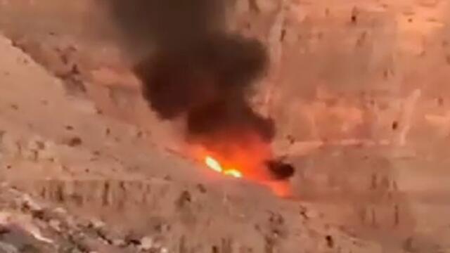 Helicóptero que realizaba una operación de rescate se precipitó a tierra