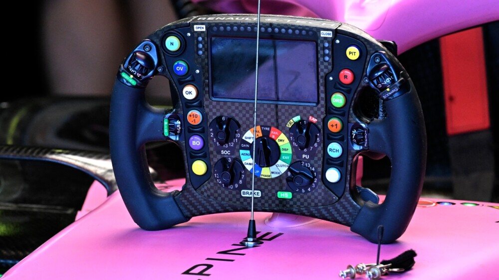 Volante automóvil de Fórmula 1