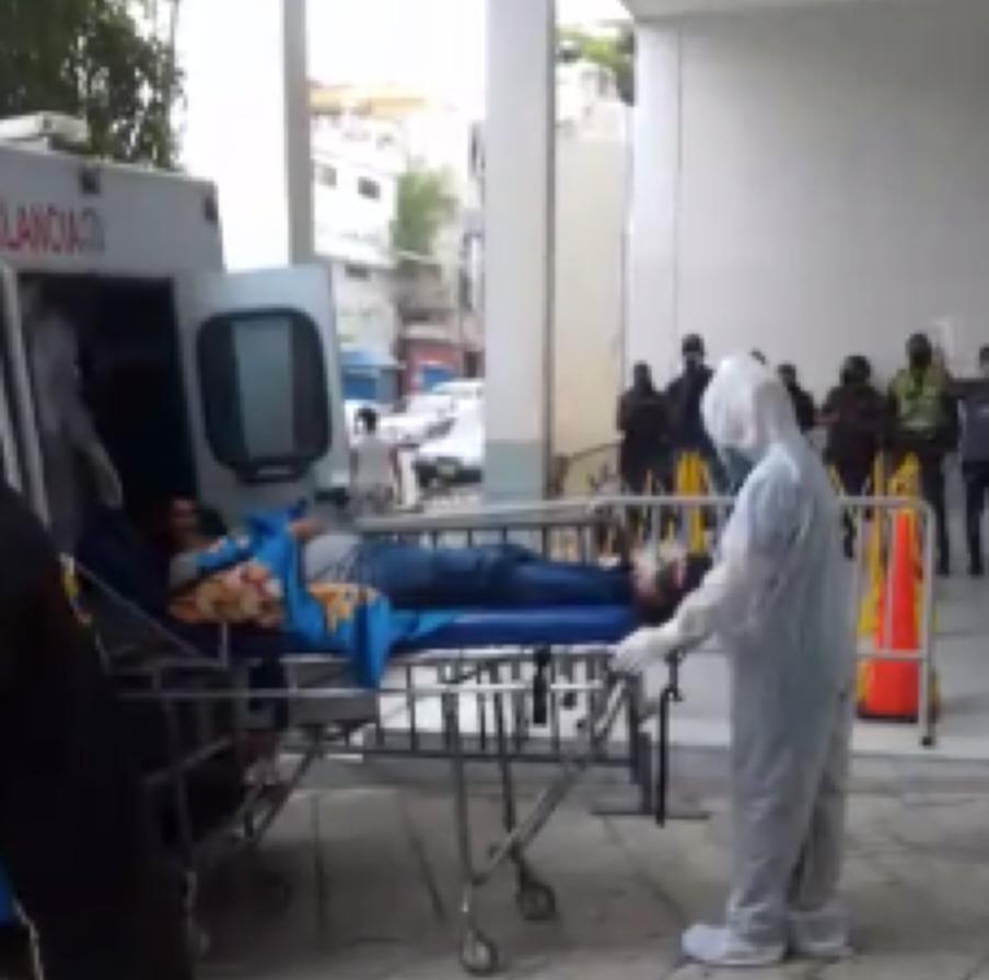 Trasladan al hospital Barranquilla a cuatro detenidos de la URI con