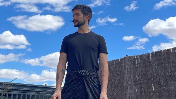 "Inventemos más maneras de amarnos, de reconocernos, de respetarnos y de abrazarnos con nuestras diferencias", expresó Camilo.