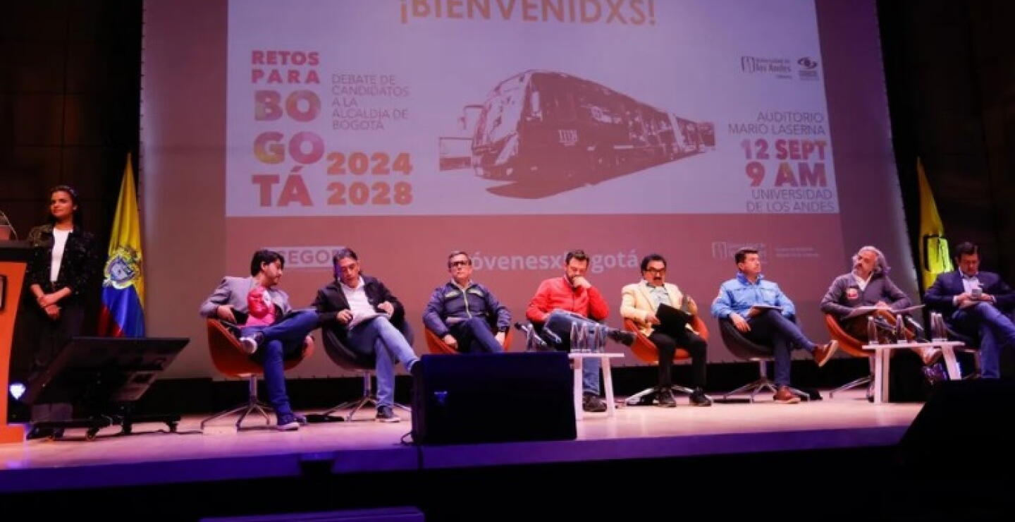 Debate de candidatos a la Alcaldía de Bogotá se puso caliente cuando hablaron de seguridad