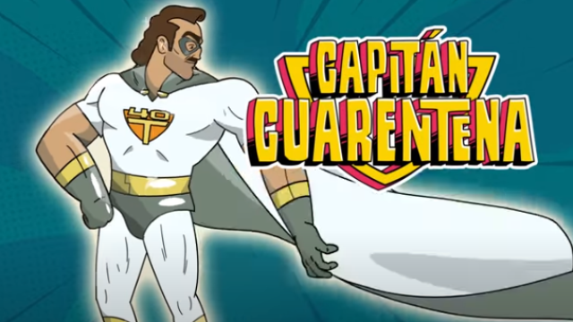 Capitán Cuarentena, el superhéroe que nació para concientizar sobre el aislamiento y tolerarlo 