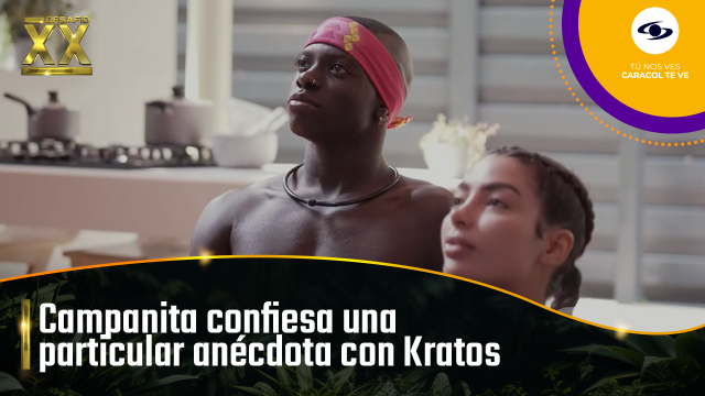 Campanita cuenta qué pasó al dormir con Kratos en el Desafío 2024.