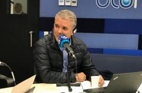 308878_BLU Radio. Iván Duque / Foto: Blu Radio.